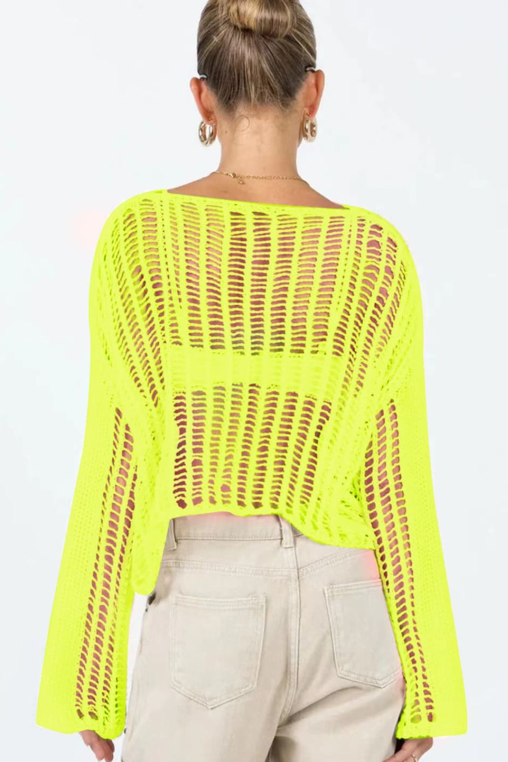 Shelby Nance Long Sleeve Open Neck Cover U