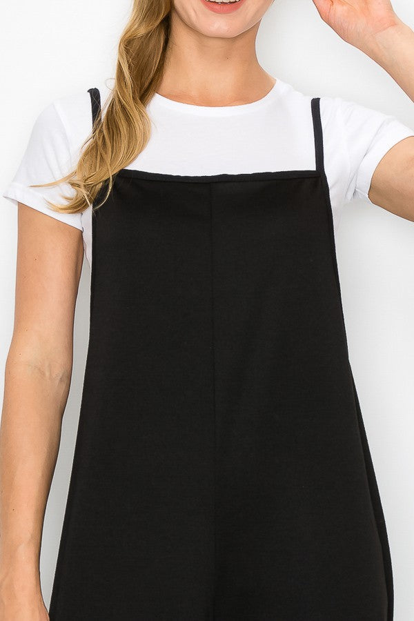 Hera Vee Oversized Jumpsuit in Black