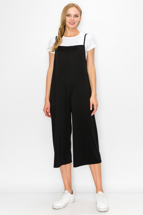 Hera Vee Oversized Jumpsuit in Black