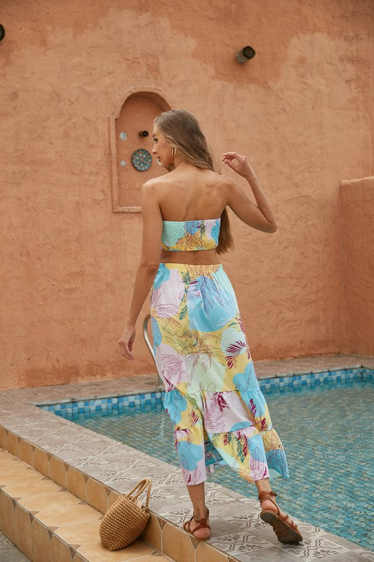 The Solara Coast Two-Piece Skirt Set