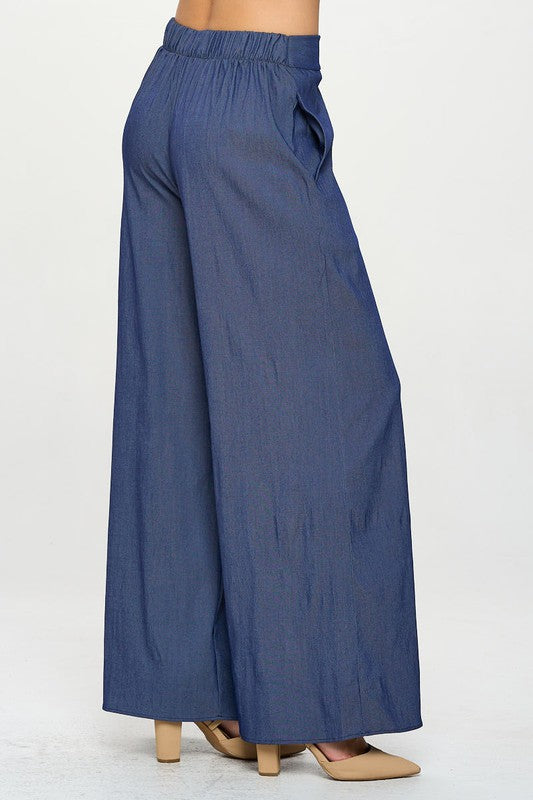 Solene Tencel Wide Leg Pant
