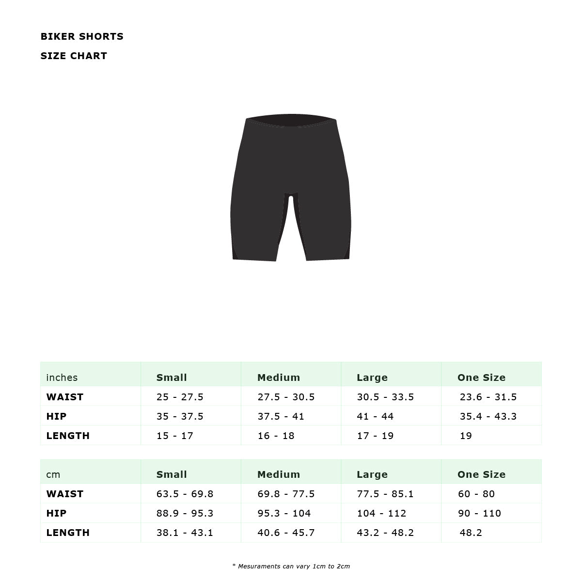 Asafa Blake High Waist Biker Shorts