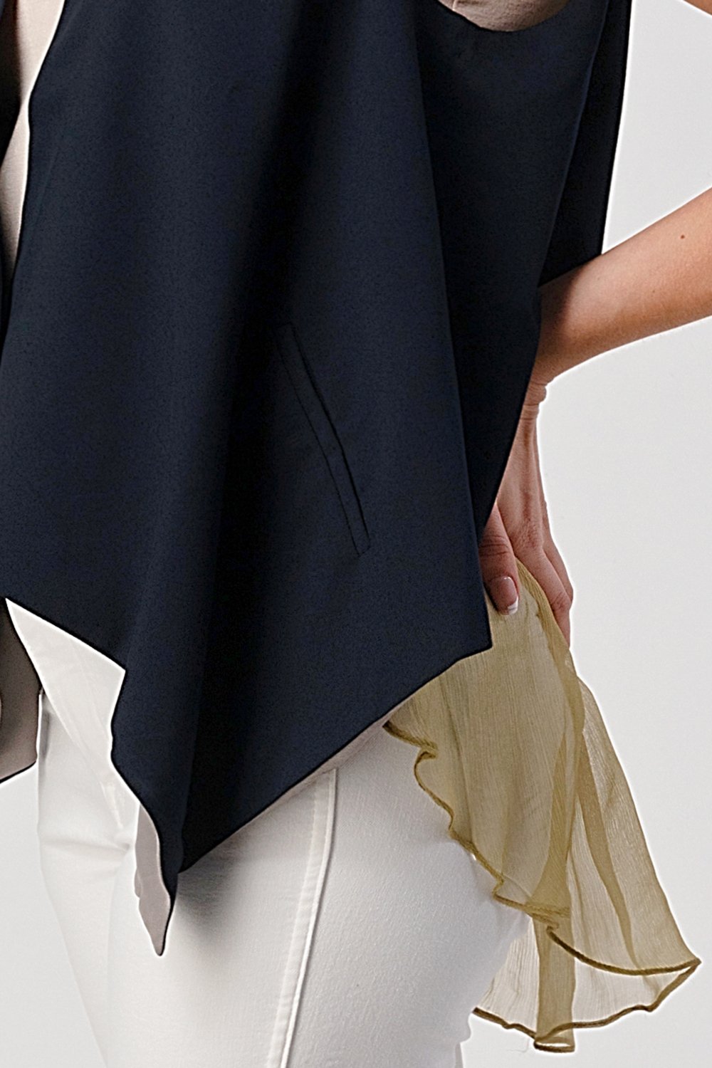 Lennox Layered Button Vest