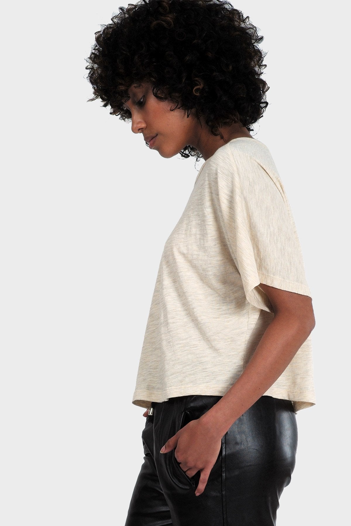 Goldie Organic Crop Top