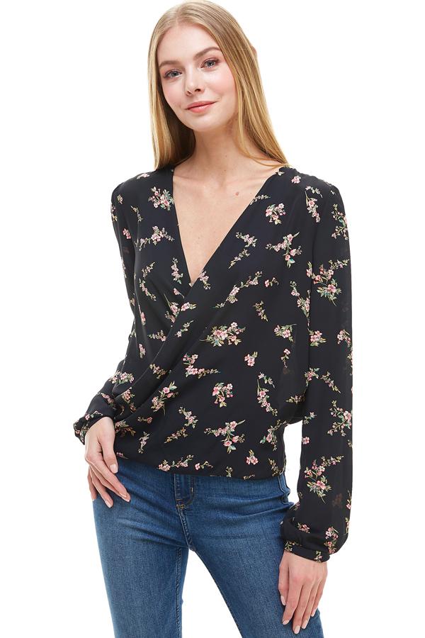 ARROW Long Sleeve Floral Top