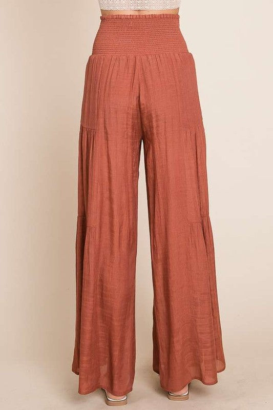 Sienna Drift Tie-Front Wide Leg Pants
