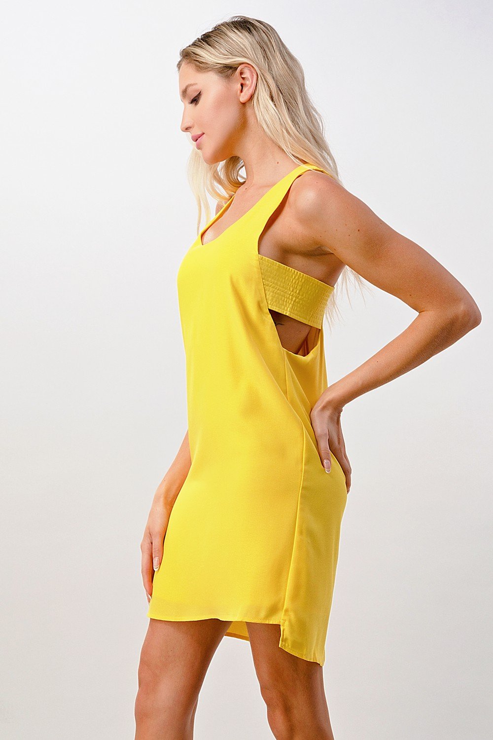 ARROW Sleeveless Racerback Shift Dress