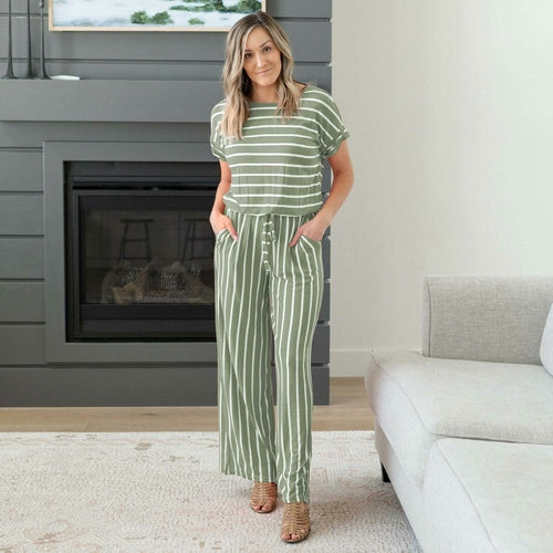 Charlotte Harper Keyhole Jumpsuit