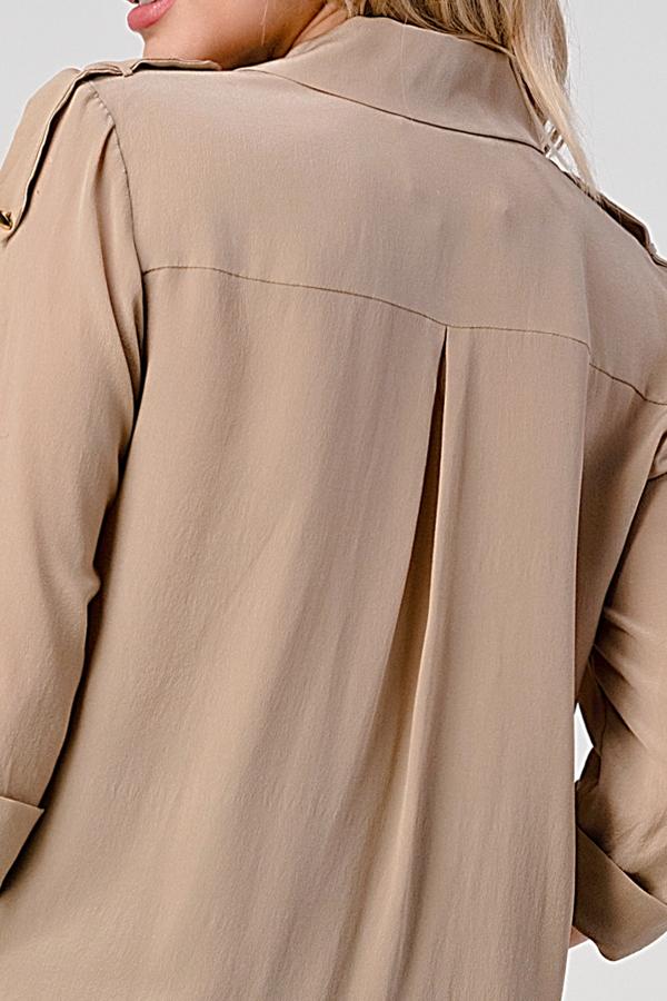 ARROW Trench Shirt Tops