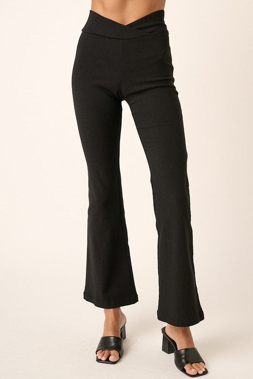 Vera V-Waist Flare Pants
