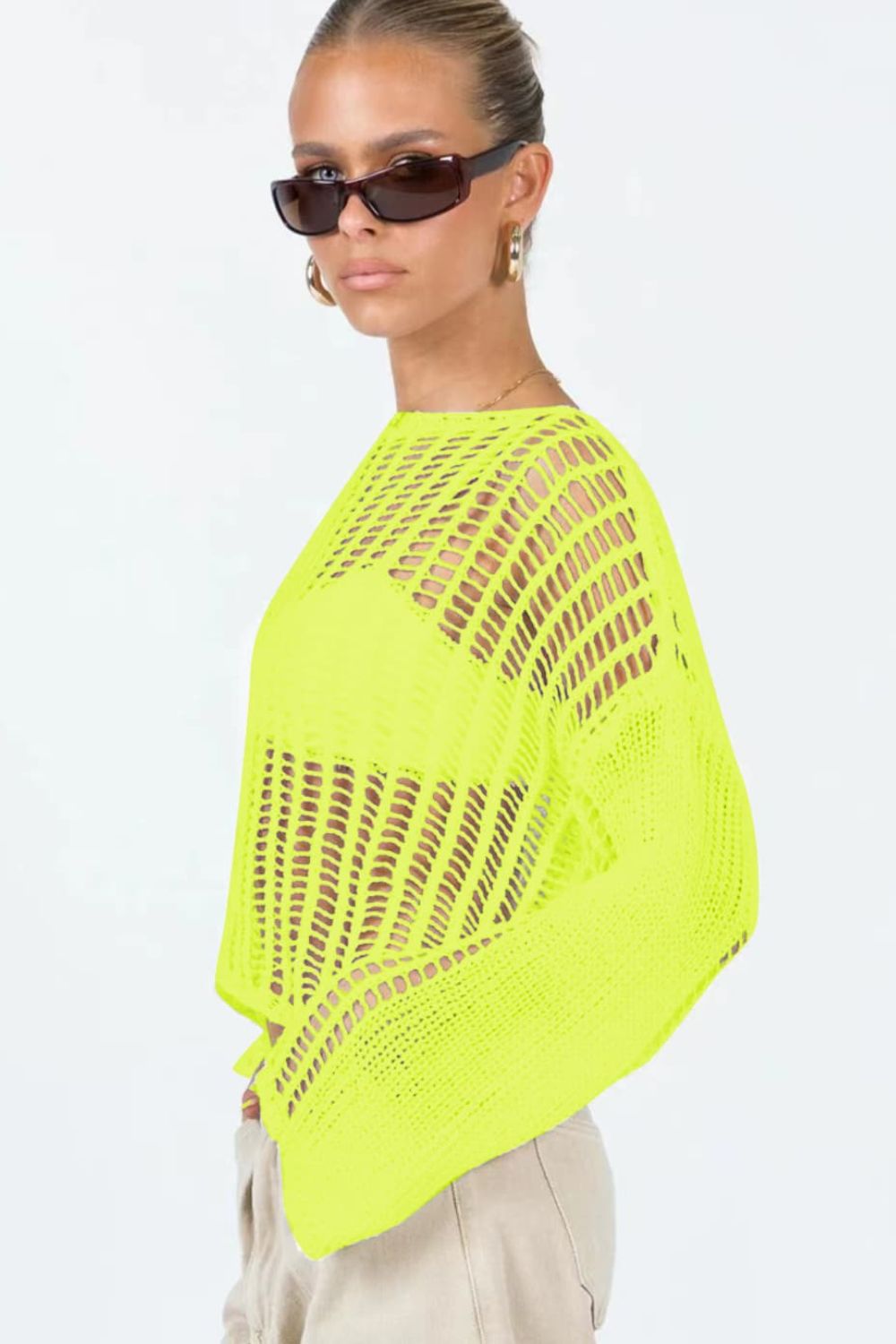 Shelby Nance Long Sleeve Open Neck Cover U
