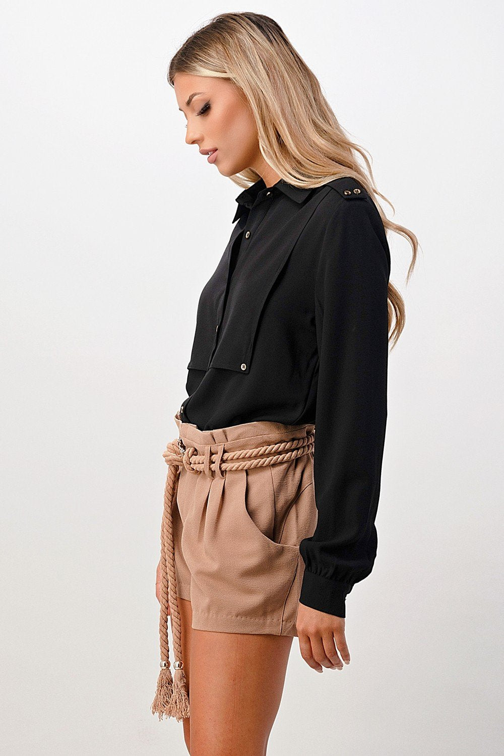 ARROW Military Blouse with Gold Buttons