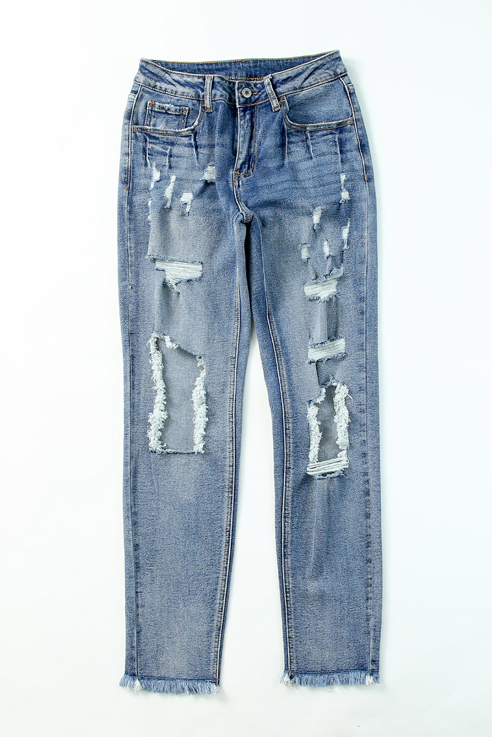Amari Mendez High Waist Boyfriend Jeans