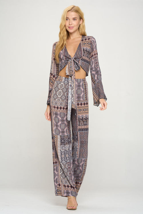 Solstice Drift Tie-Front Set