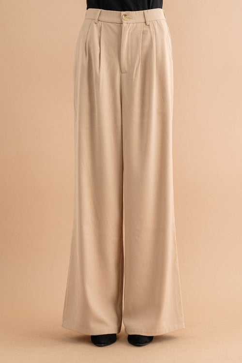 Noir Tailored Wide Leg Trouser