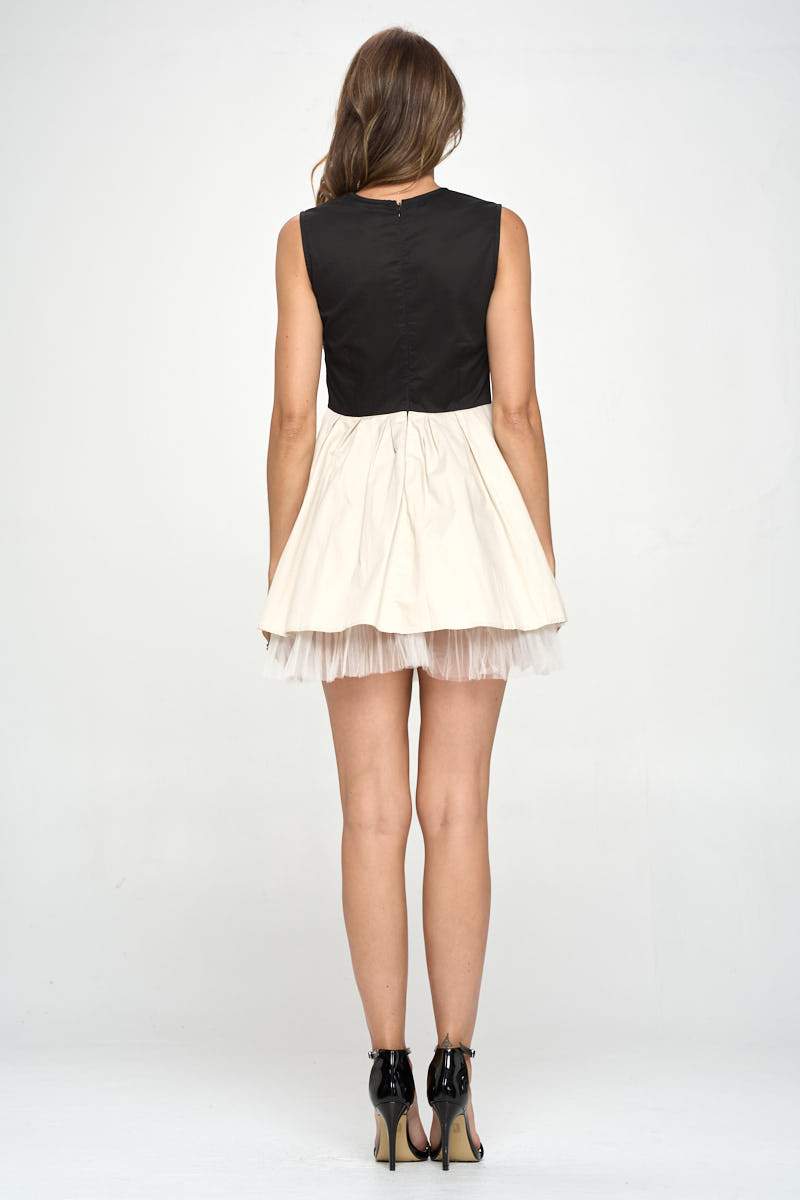 ARROW Embellished Bodice Tulle Skirt Dress