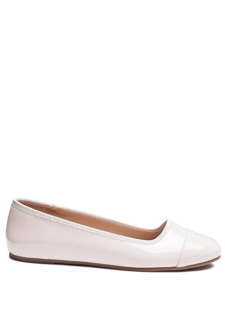 Camella Round Toe Ballerina Flats