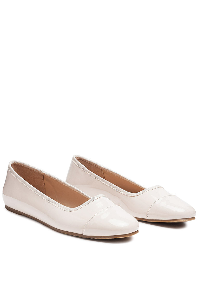 Camella Round Toe Ballerina Flats