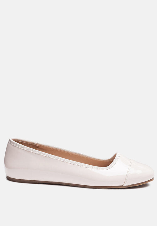 Camella Round Toe Ballerina Flats