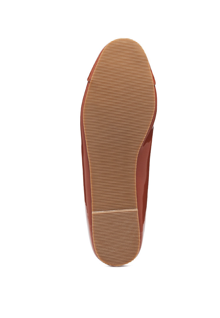 Camella Round Toe Ballerina Flats