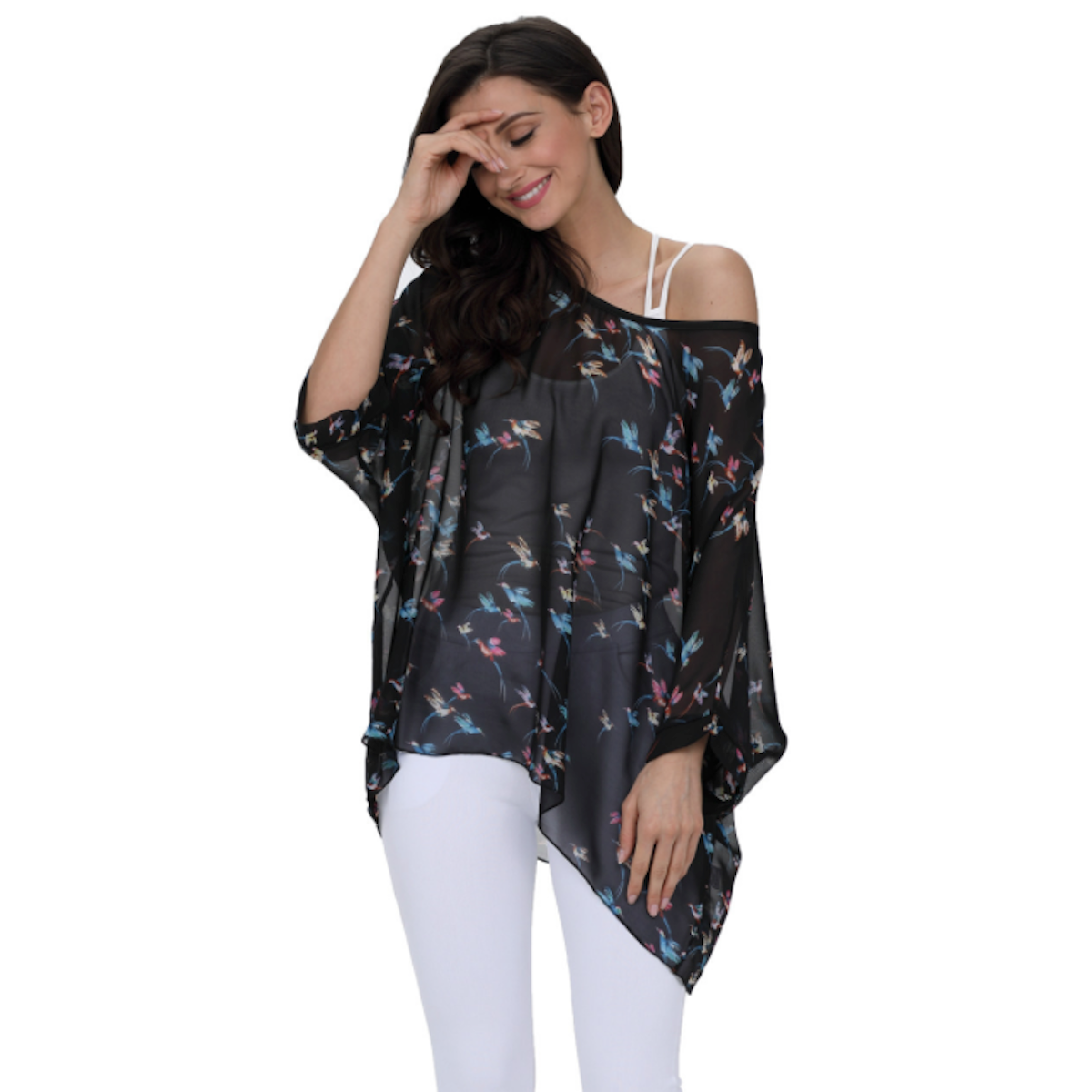 Flying Bird Rose Top