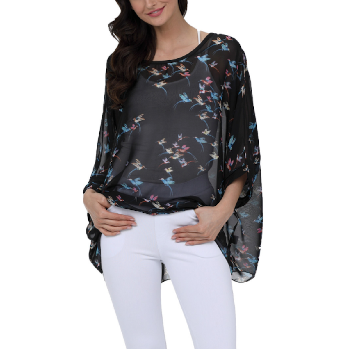 Flying Bird Rose Top