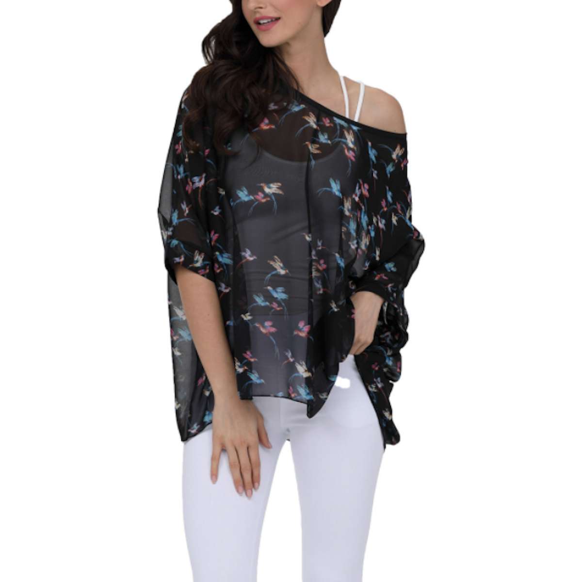 Flying Bird Rose Top