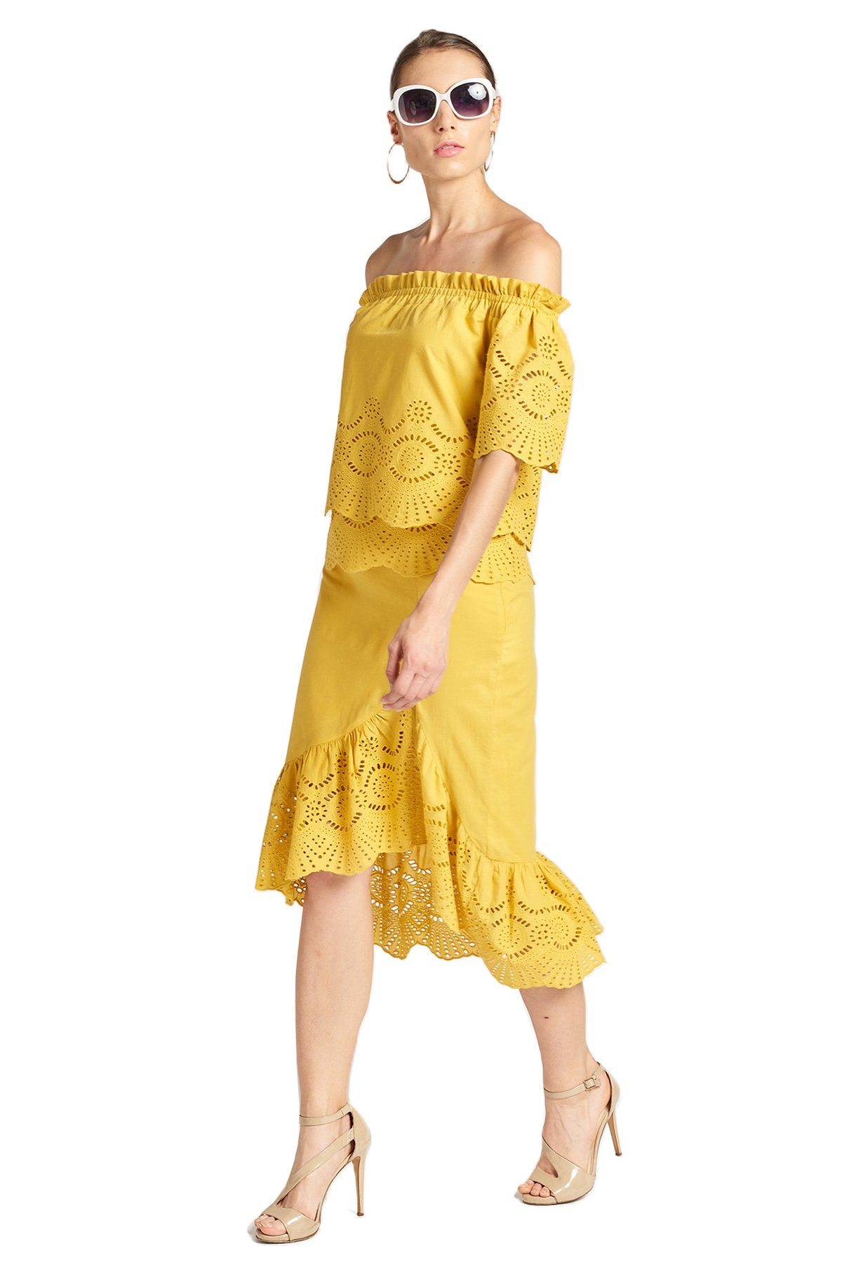 Aspen Summer Asymmetric Skirt