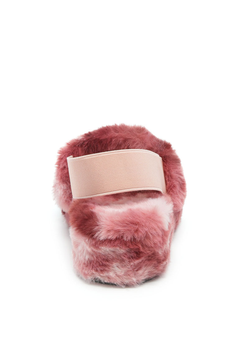 Jamun Slingback Platform Slides