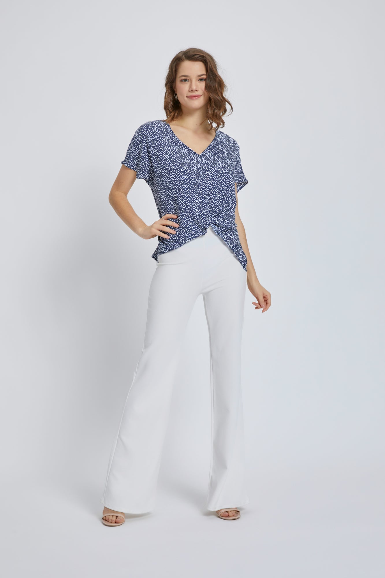 ARROW V-Neck Wrap Top