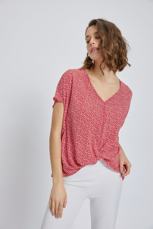ARROW V-Neck Wrap Top