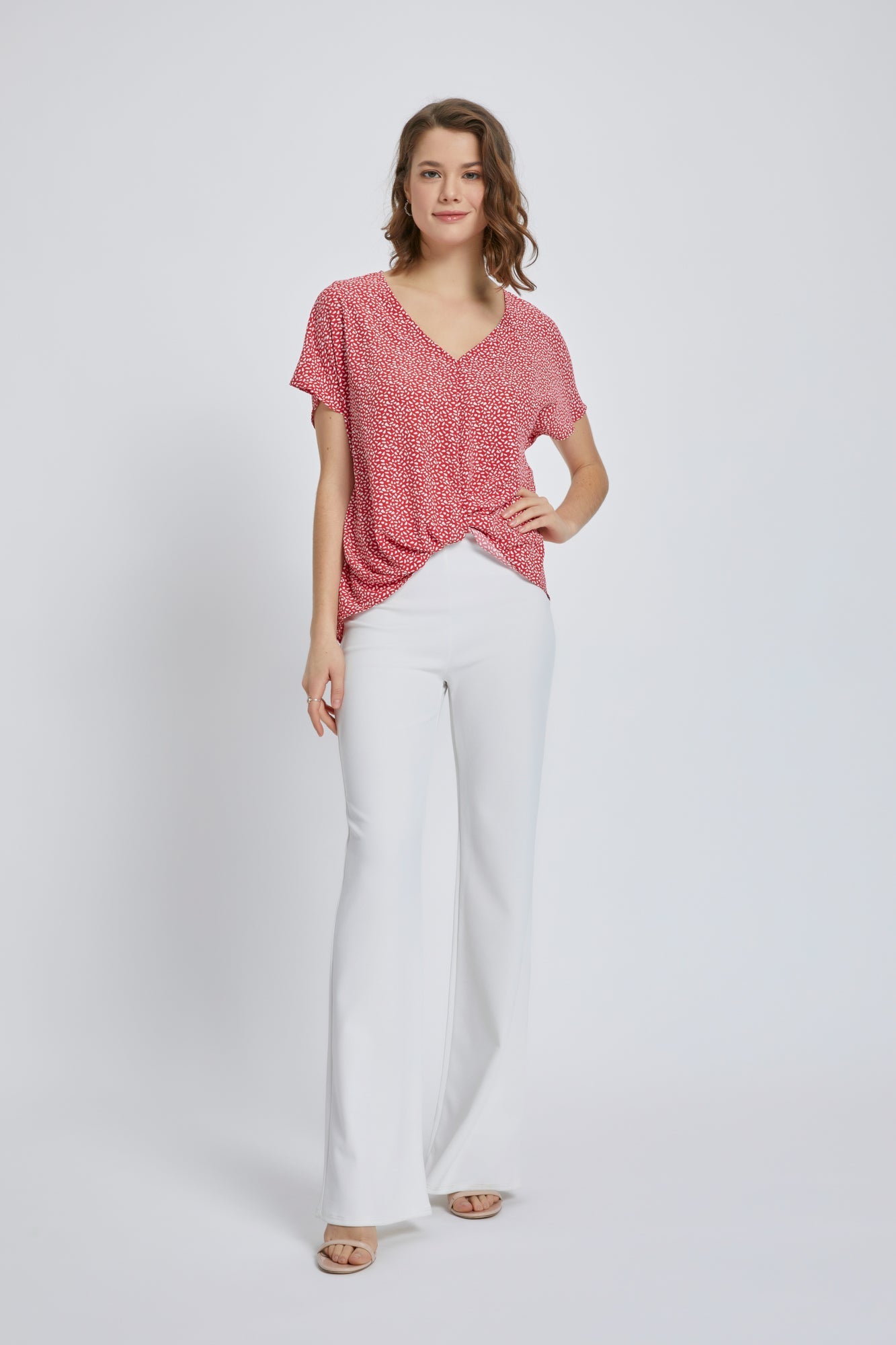 ARROW V-Neck Wrap Top