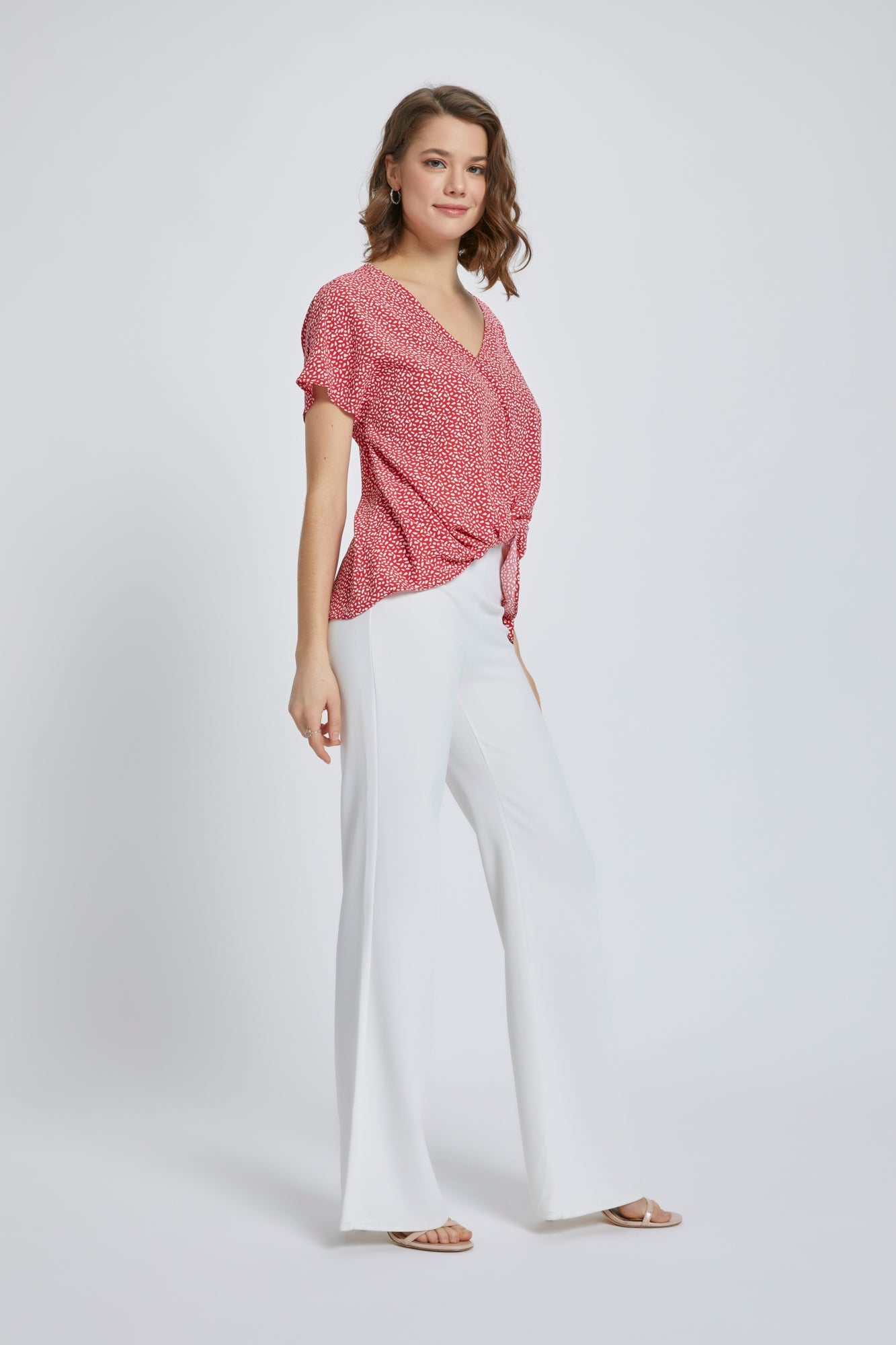 ARROW V-Neck Wrap Top