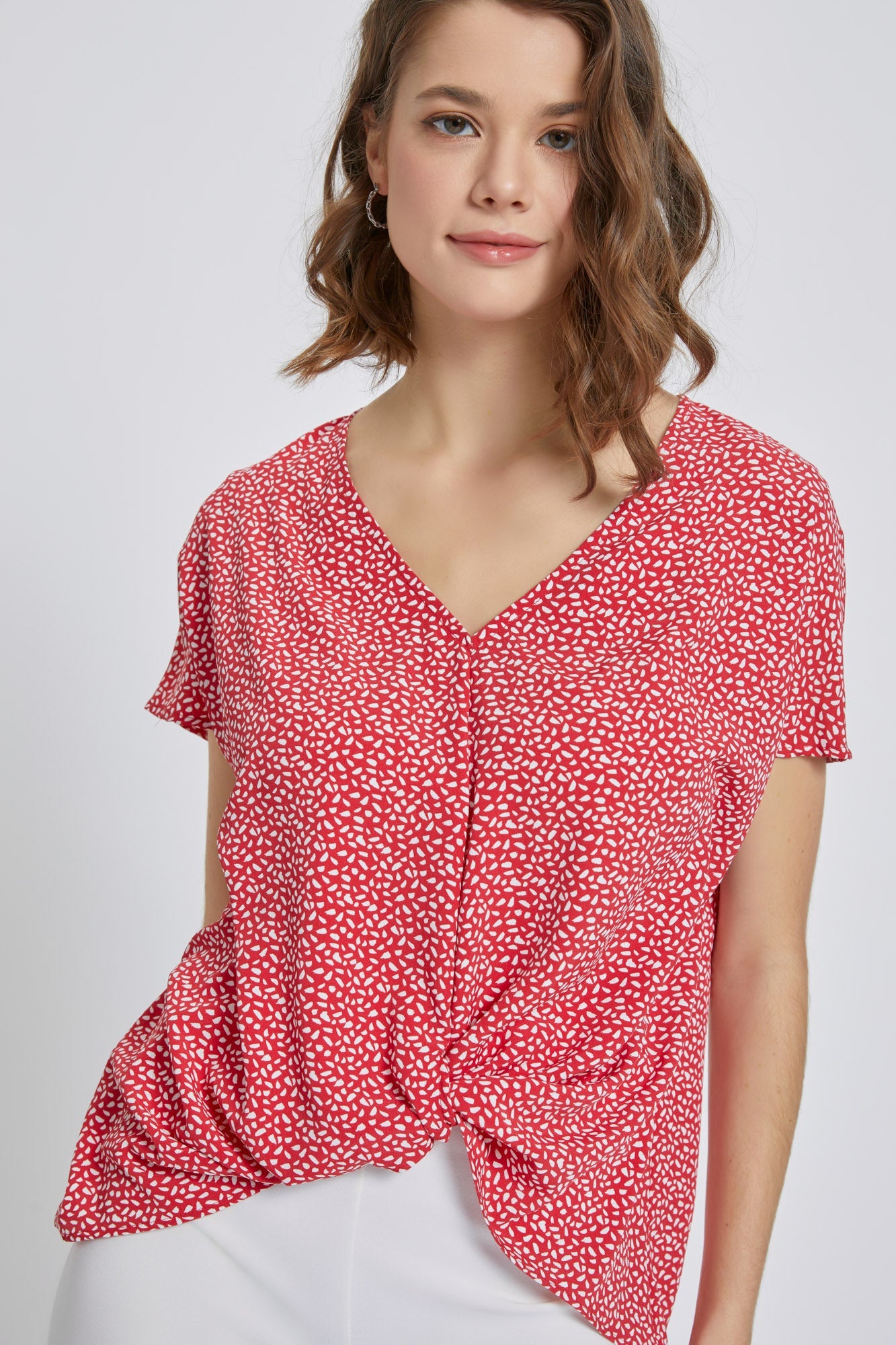 ARROW V-Neck Wrap Top
