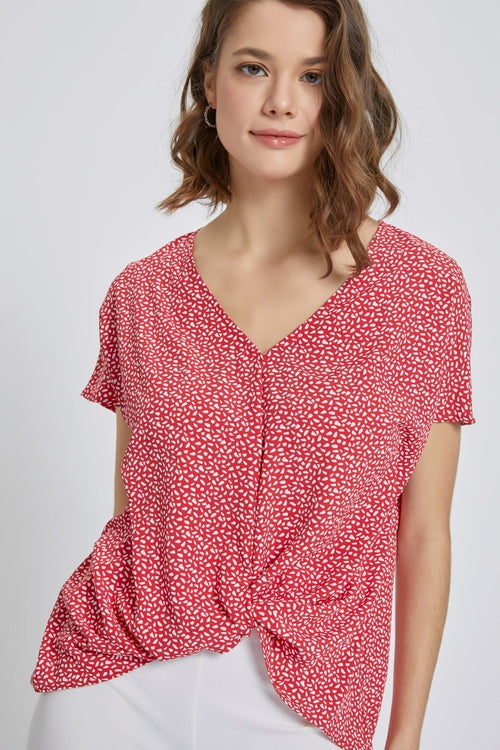 ARROW V-Neck Wrap Top