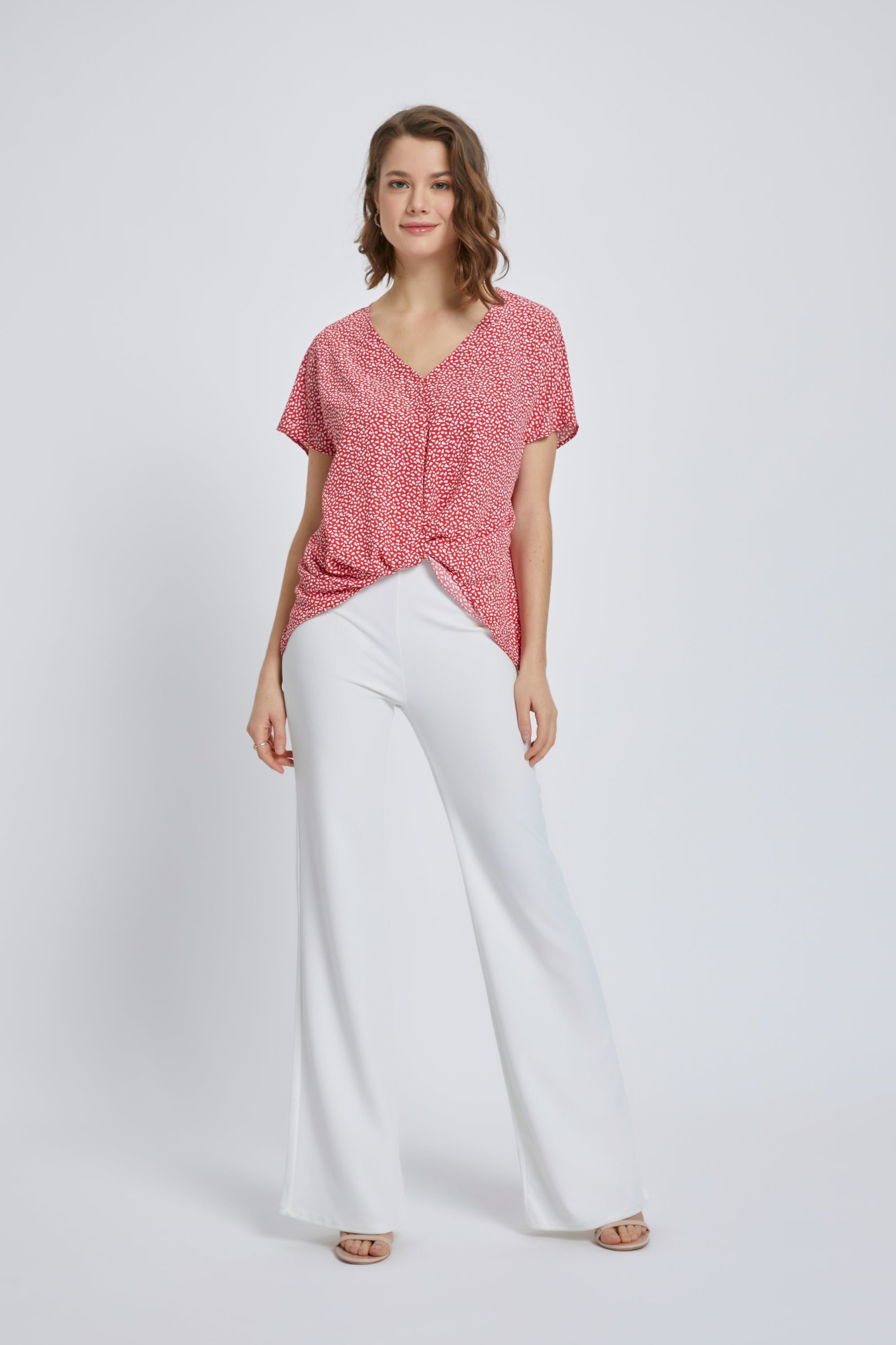 ARROW V-Neck Wrap Top