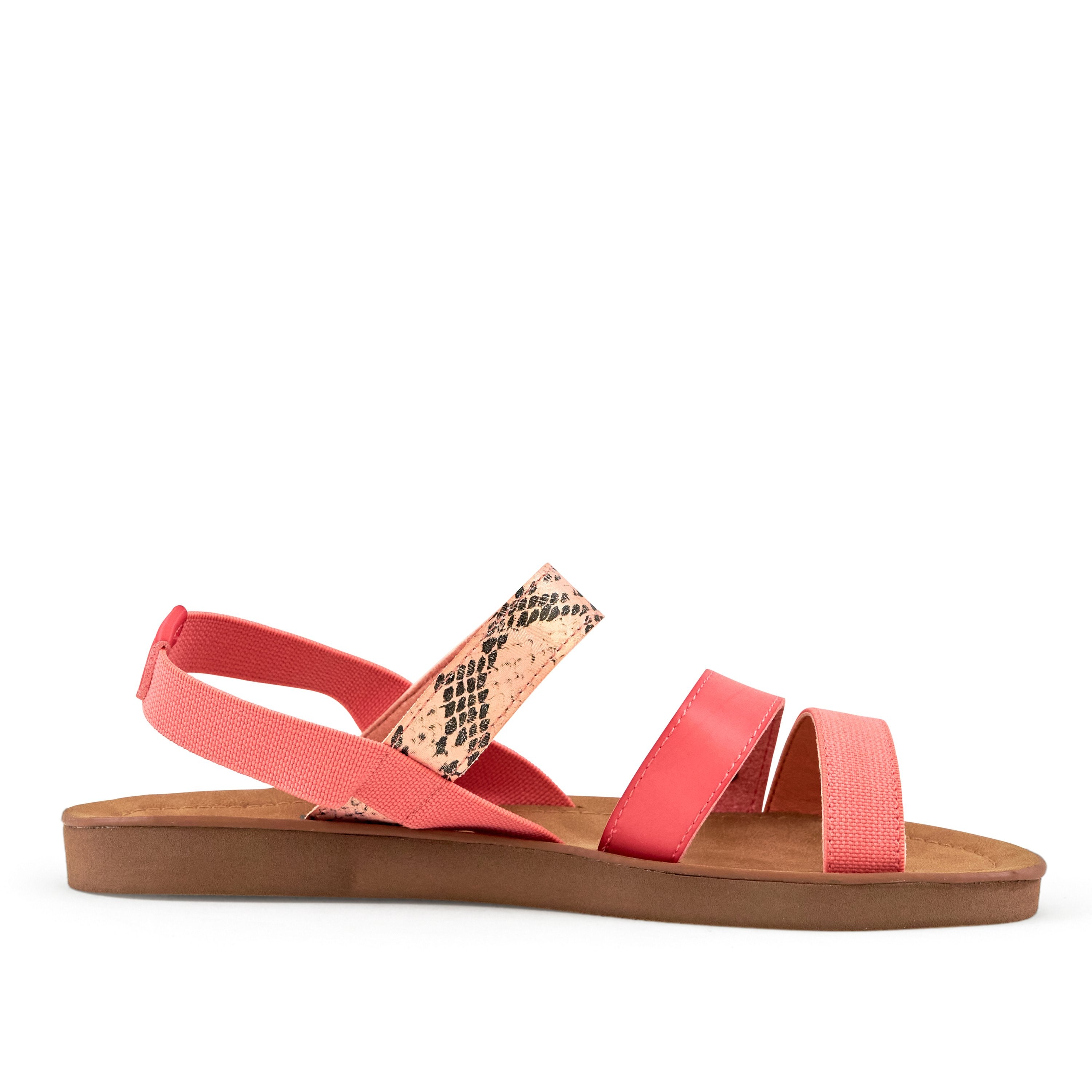Pear Mystery Sandal in Melon Snake
