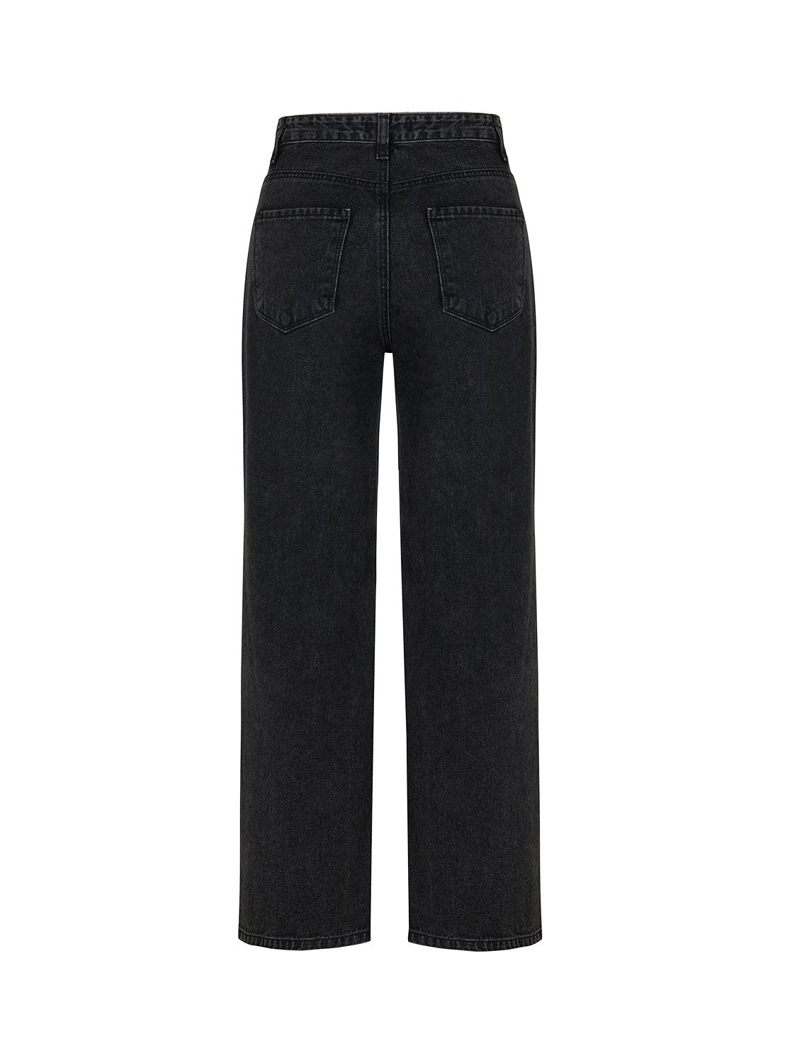 Brooklyn Brown High-Waisted Jeans