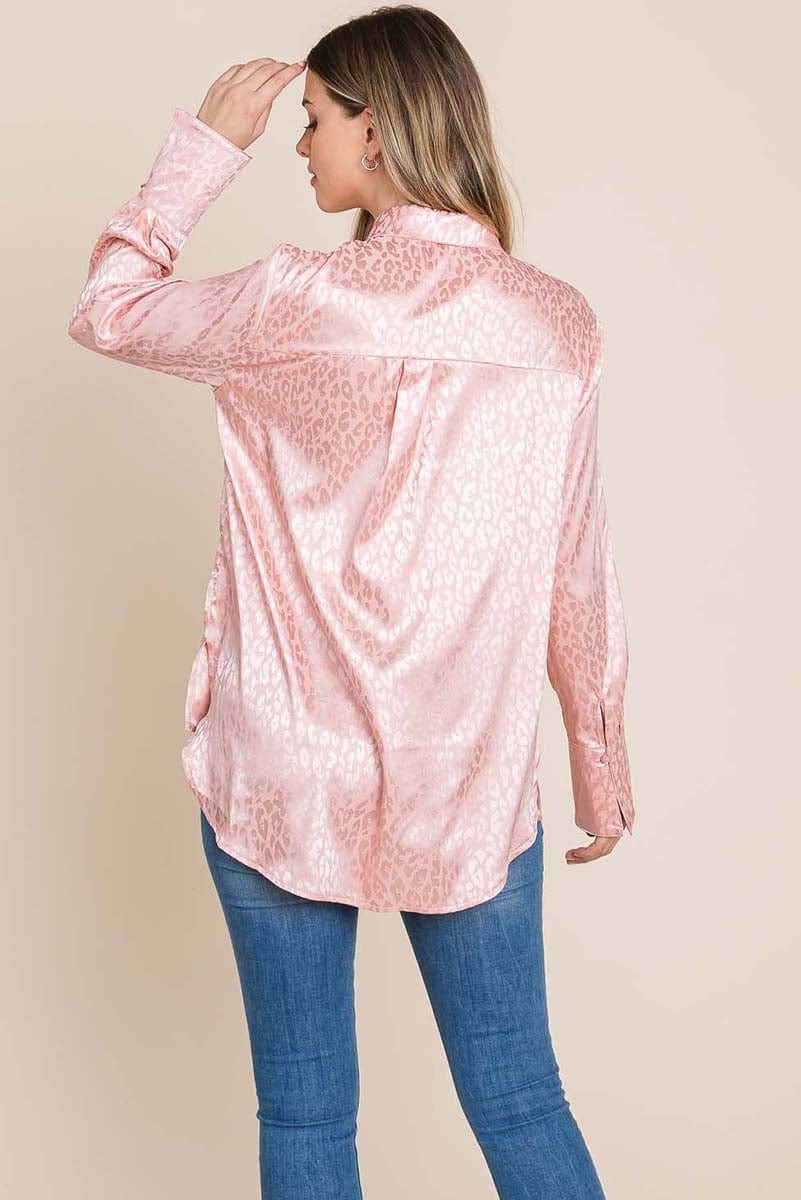 GIA Satin Animal Blouse
