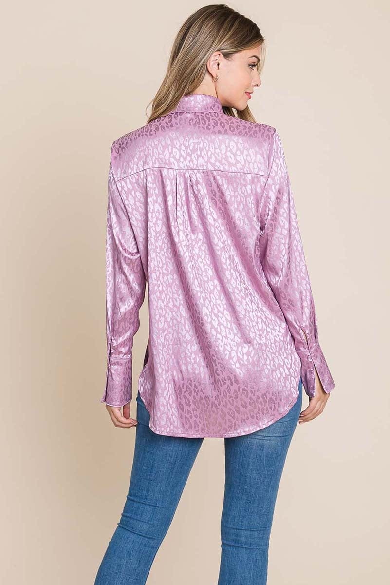 GIA Satin Animal Blouse