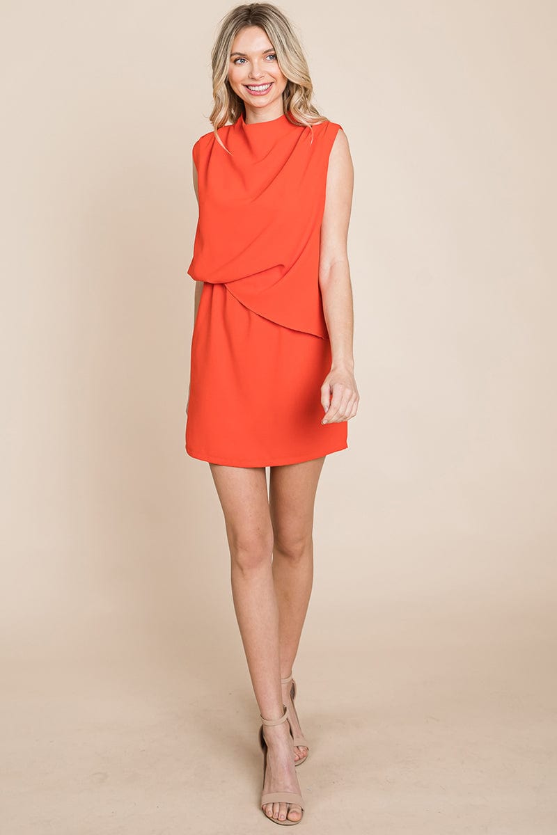 Emma Draped Cocktail Dress