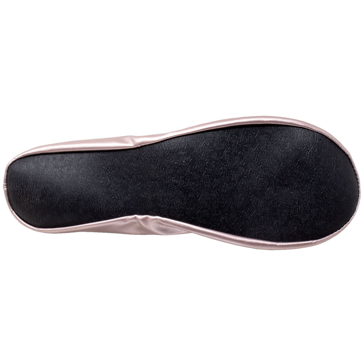 Gaia Ballet Flats Women's with Travel Pouch Rose Gold