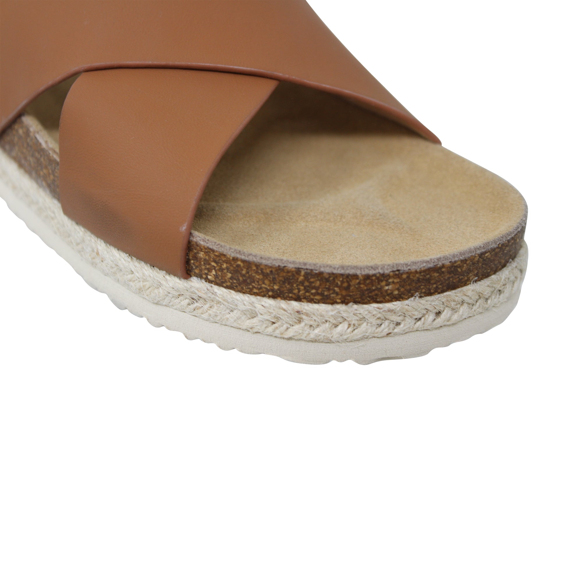 Gaia Classic Criss Cross Platform Espadrille Sandals
