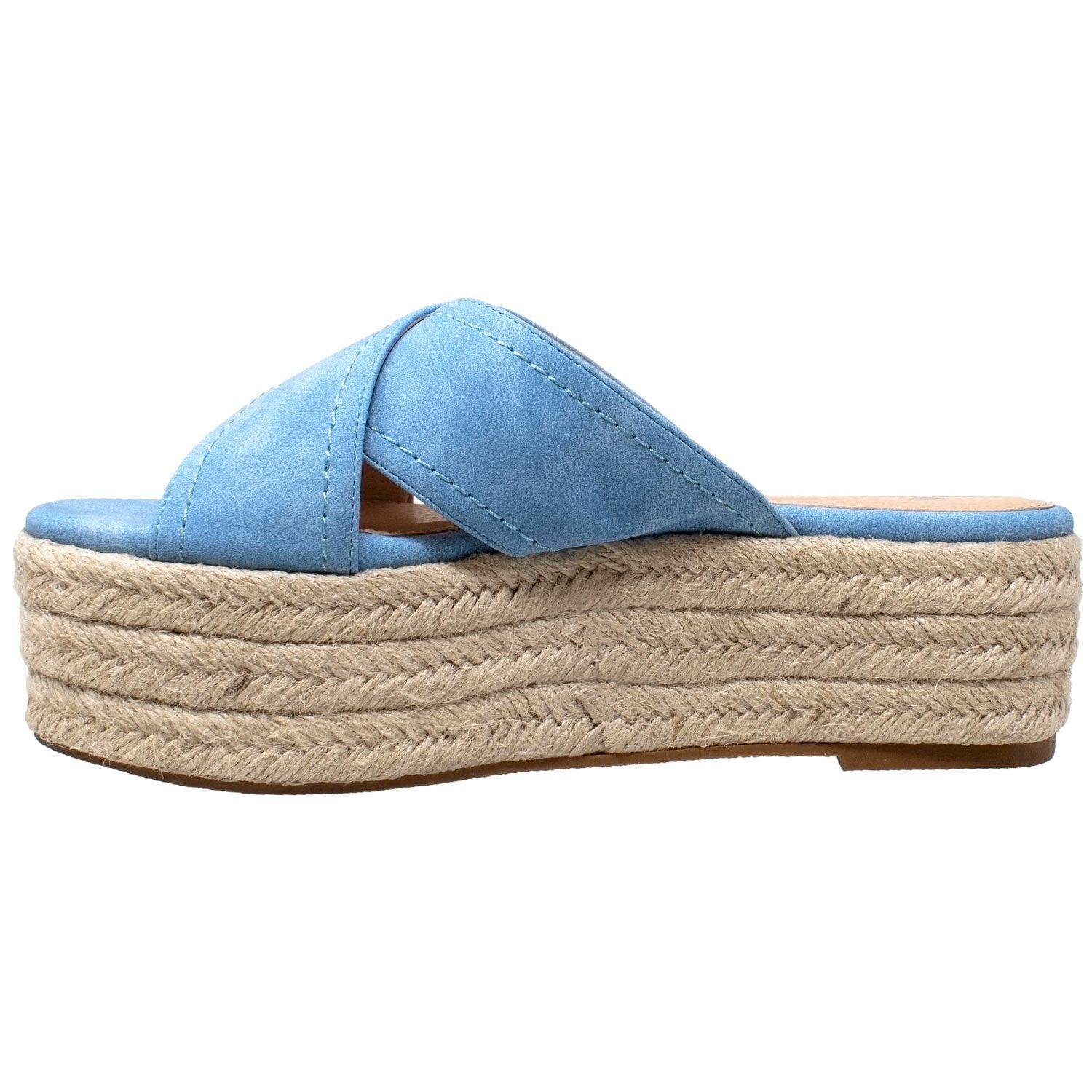 Euoli Flatform Espadrille Wedge Sandal