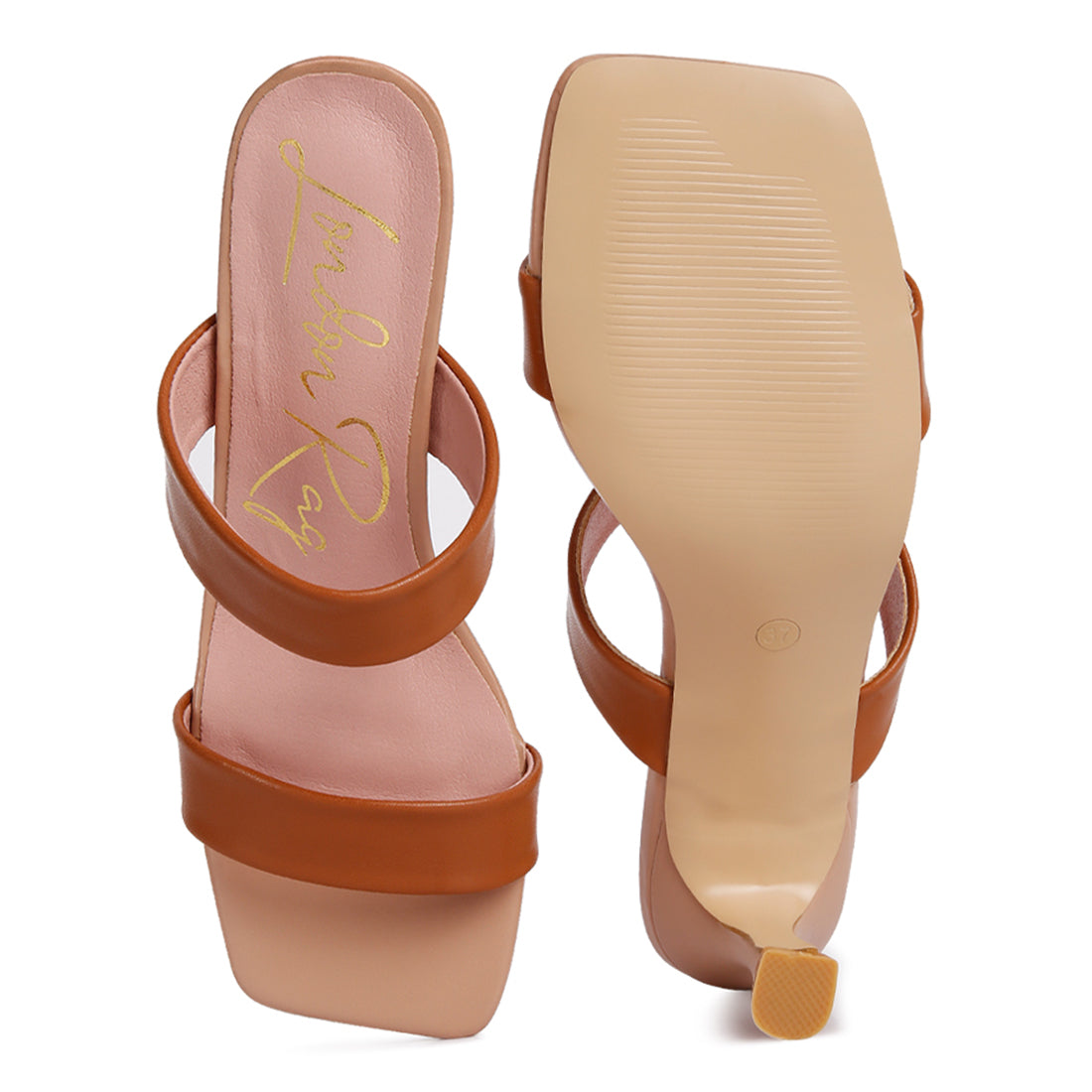 Monaco Mid Heel Sandals