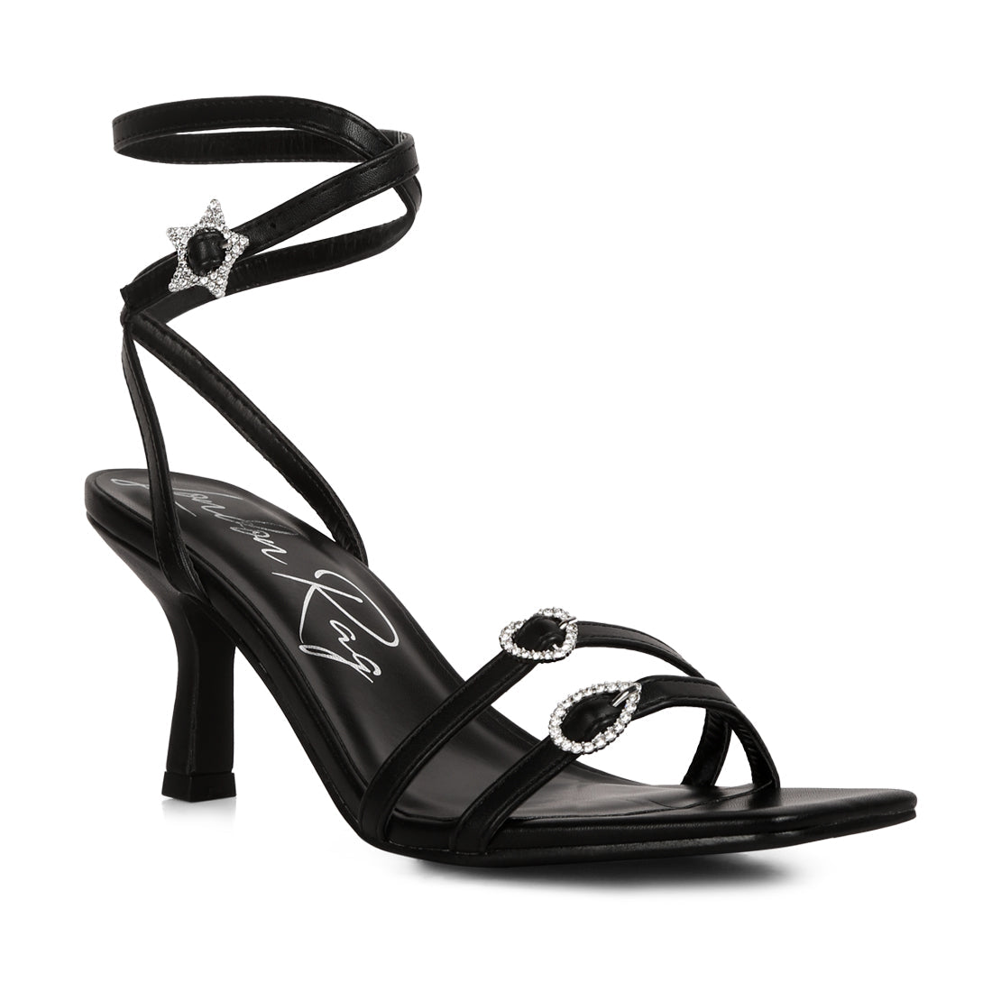 SLAY Buckle High Heel Sandals