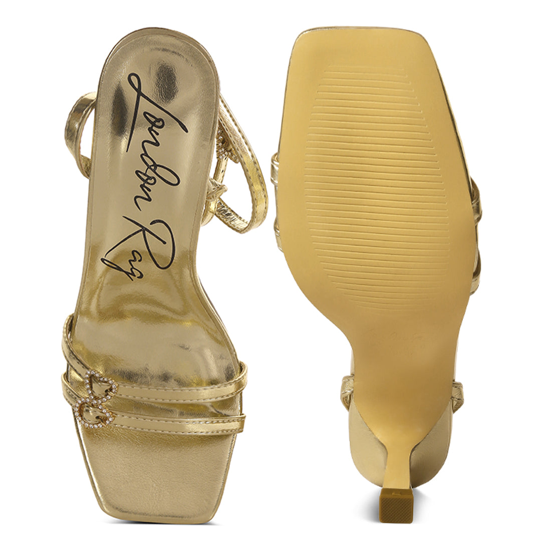 SLAY Buckle High Heel Sandals