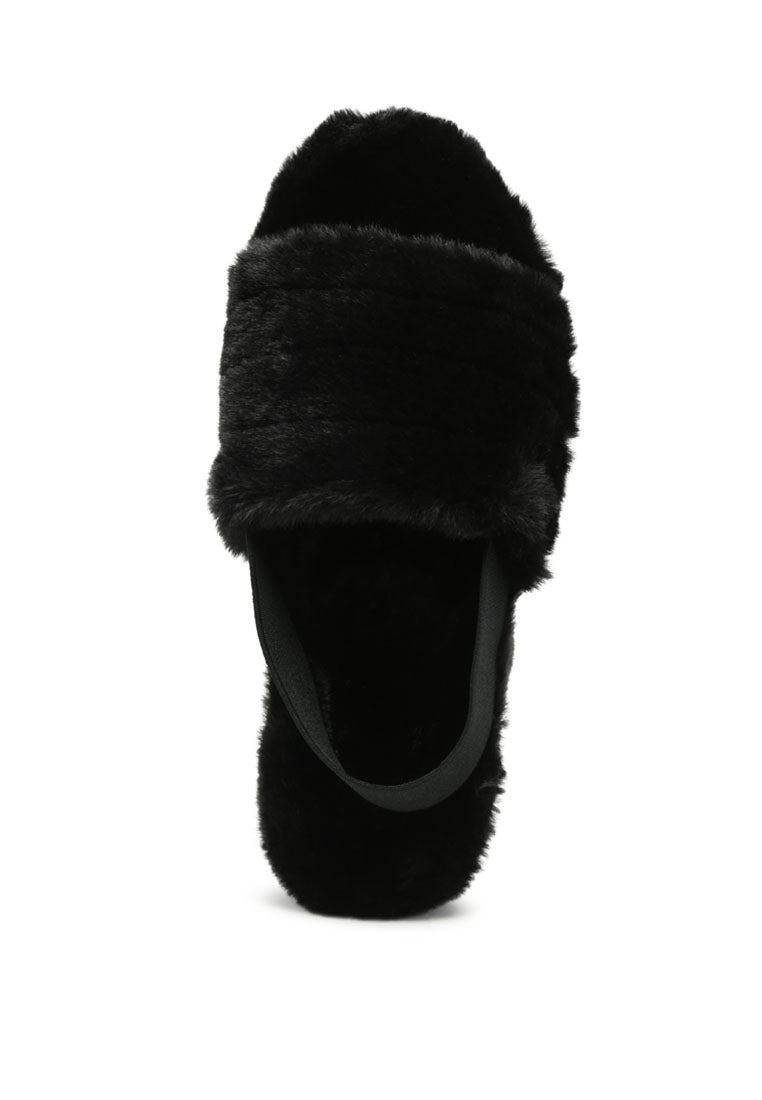 Jamun Slingback Platform Slides