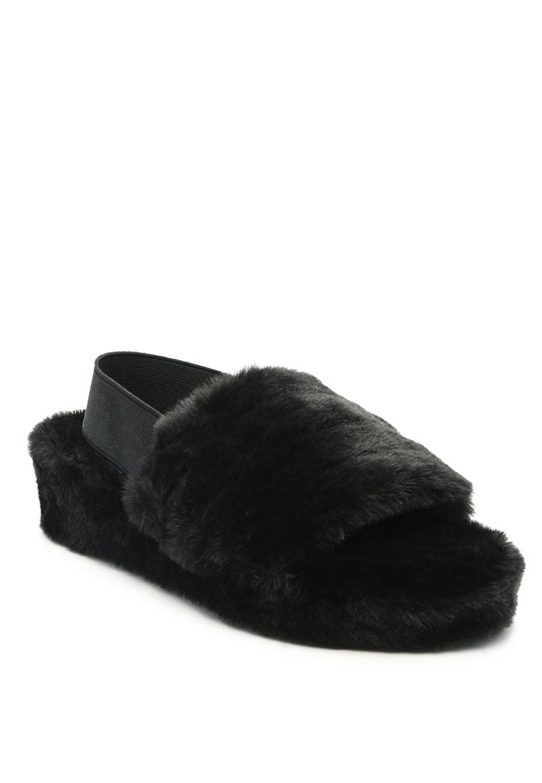 Jamun Slingback Platform Slides