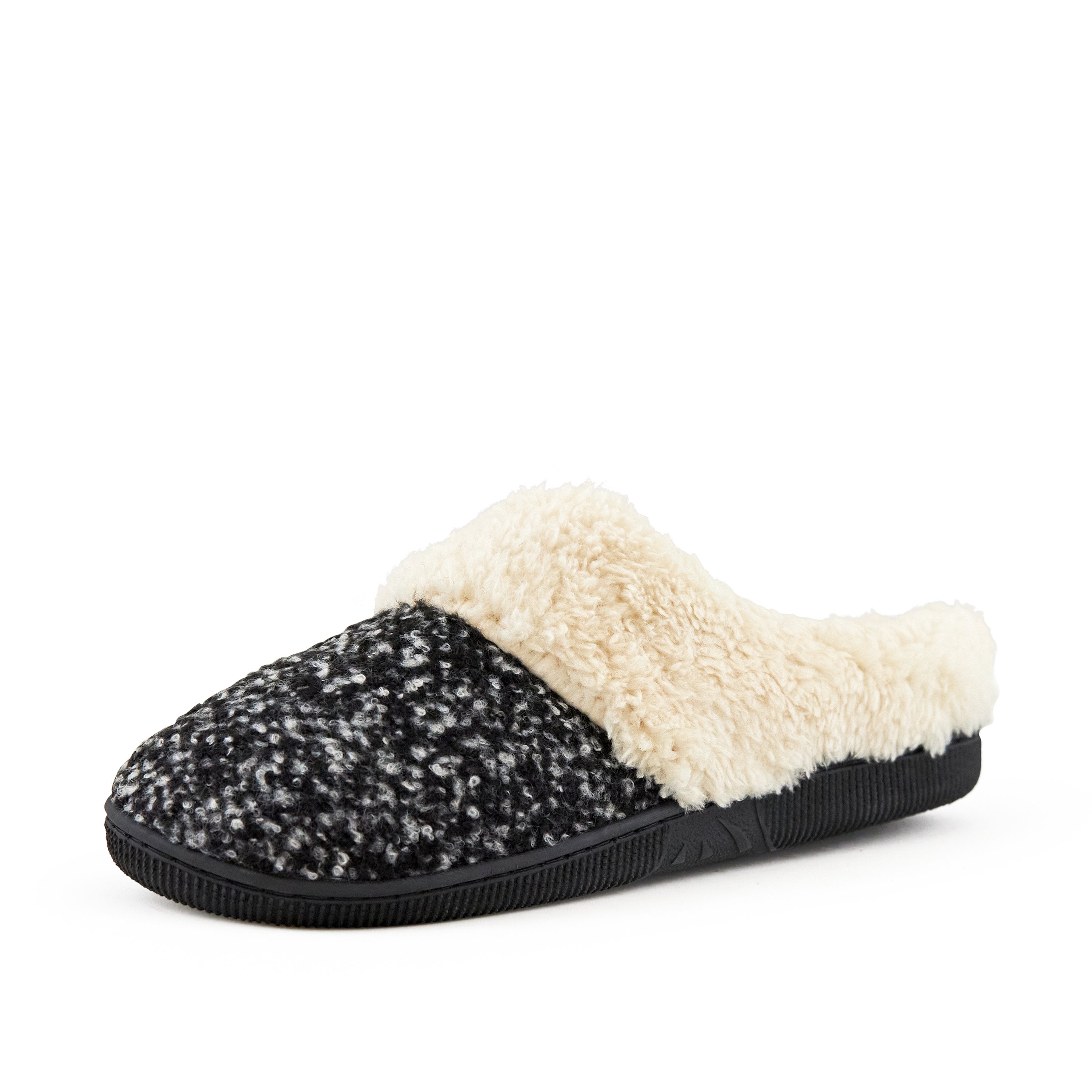 Grey Crumble Cozy Slippers